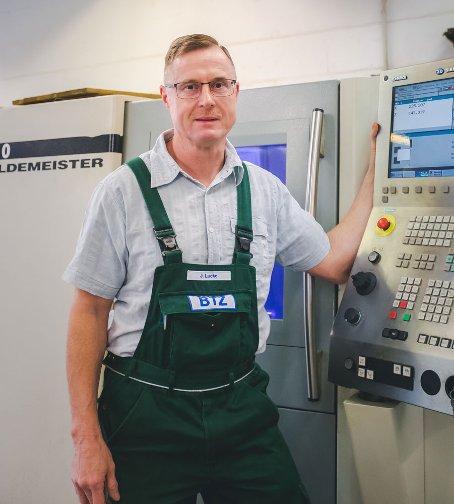 Portrait Jörg Lucke BTZ Thale Produktion