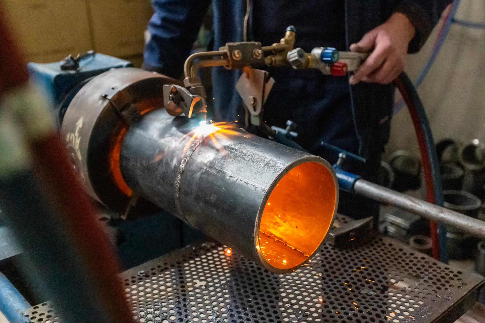 Schweißen Verfahren Leistungen Produktion Bildung BTZ Thale